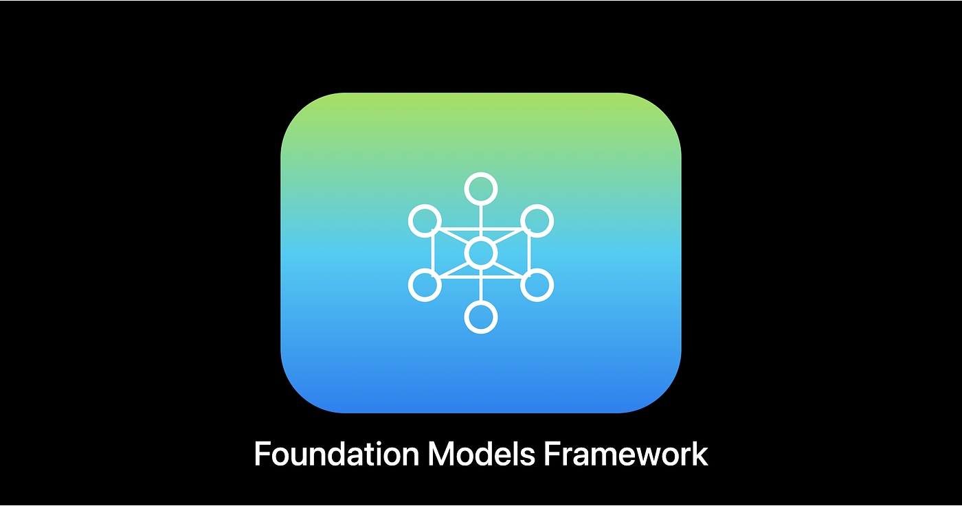 Foundation Models Framework graphic